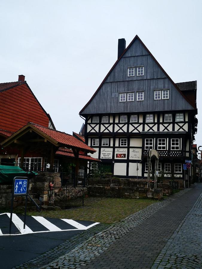 Bremer Handelshaus Fremdenzimmer Hannoversch Münden Exteriér fotografie